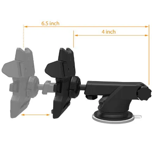 iOttie Easy One Touch 2 Car Mount Holder Universal Phone Compatible with IPhone XS Max R 8/8 Plus 7 7 Plus 6s Plus 6s 6 SE Samsung Galaxy S8 Plus S8 Edge S7 S6 Note 9