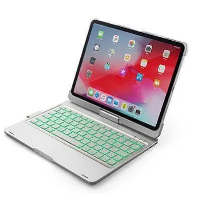 iPad Pro 11 2018 360 Rotation Bluetooth Wireless Backlit Keyboard Case A1980