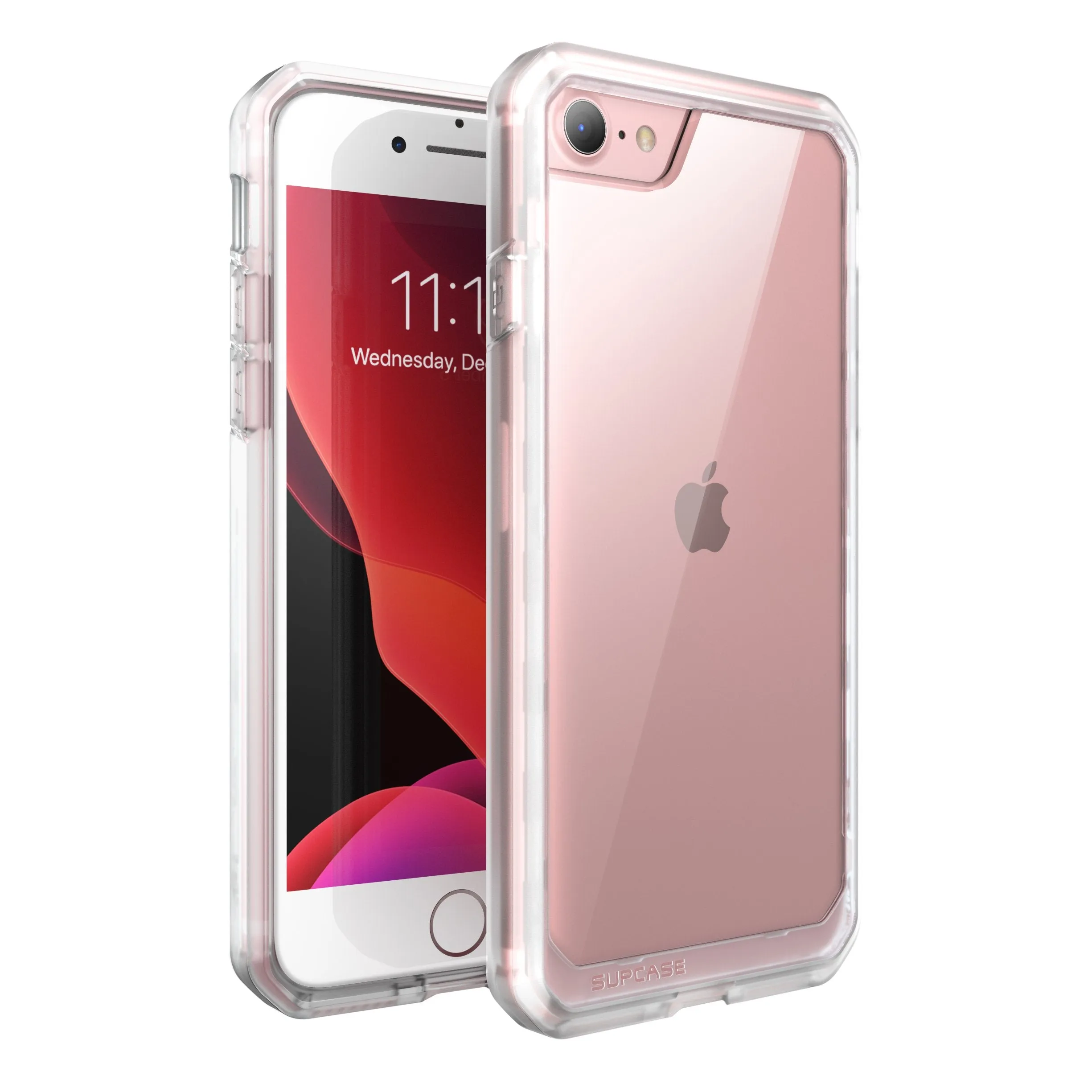 iPhone SE Unicorn Beetle Clear Hybrid Protective Bumper Case-Clear