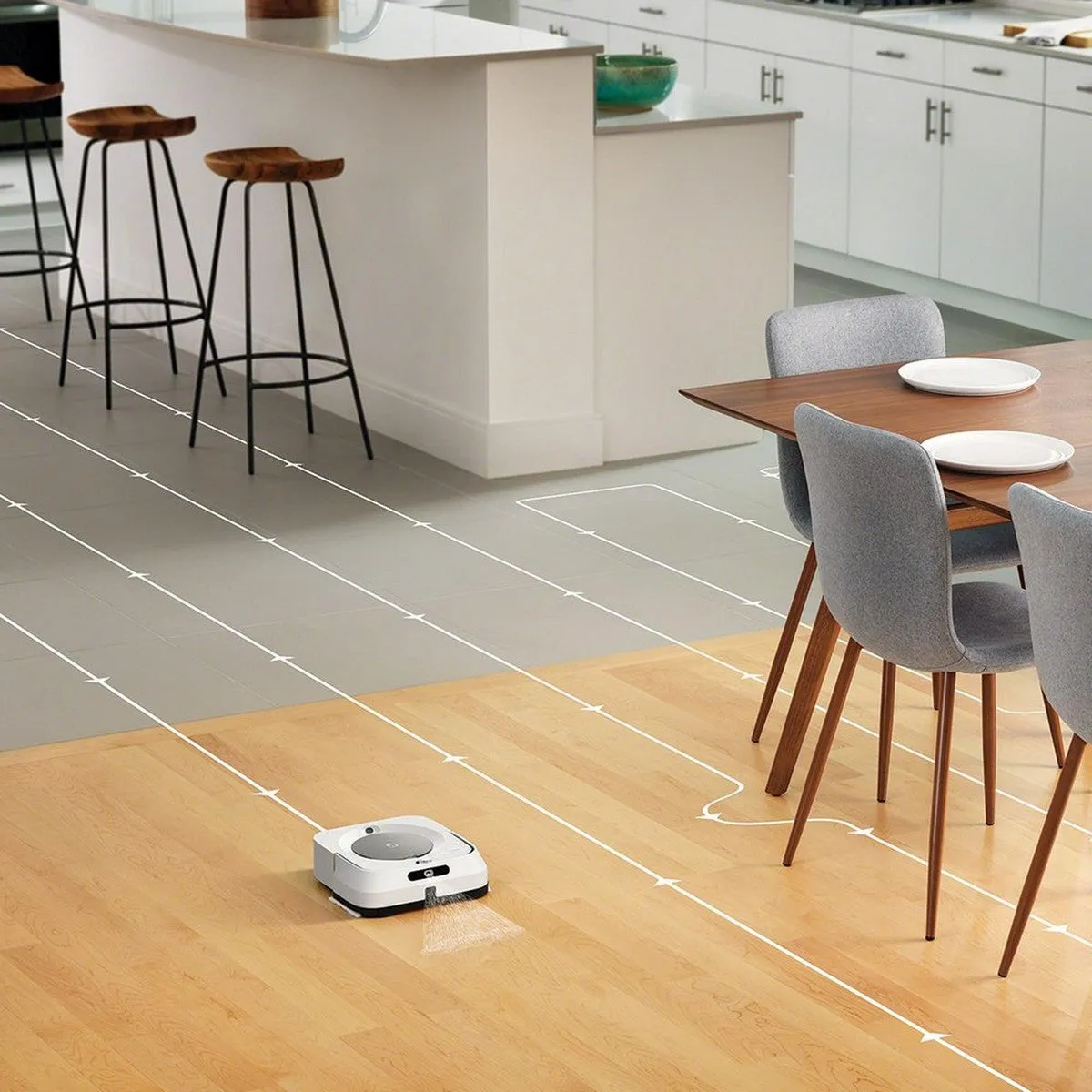 iRobot Braava jet m6 Wi-Fi 連接機器人拖把