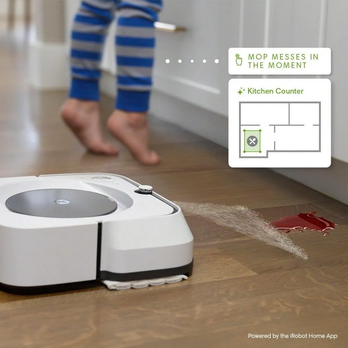 iRobot Braava jet m6 Wi-Fi 連接機器人拖把