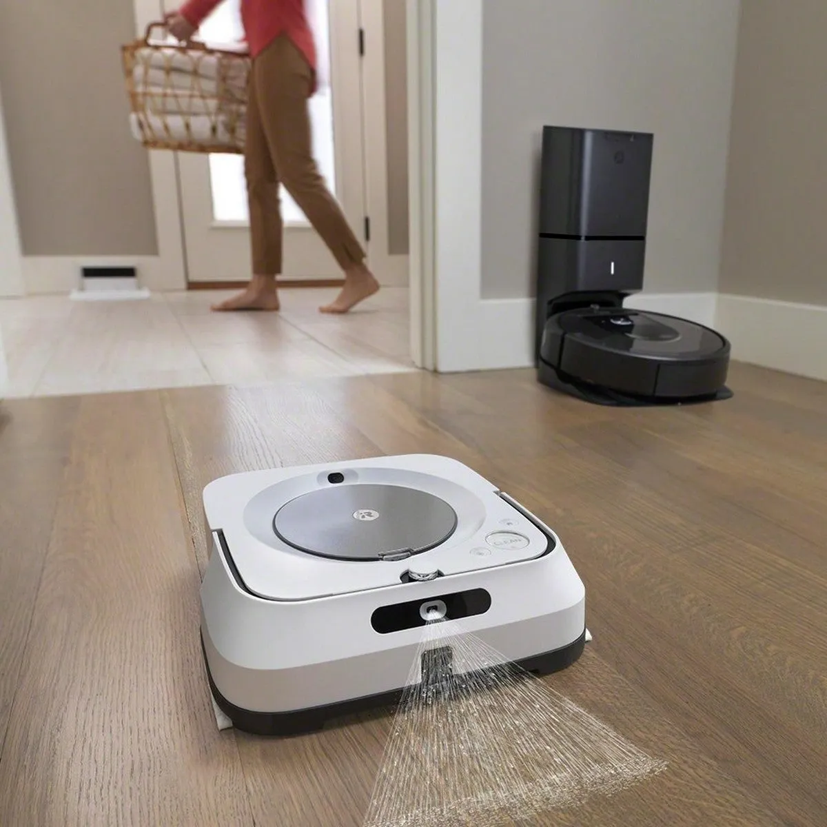 iRobot Braava jet m6 Wi-Fi 連接機器人拖把