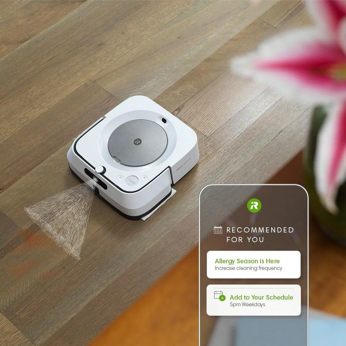 iRobot Braava jet m6 Wi-Fi 連接機器人拖把