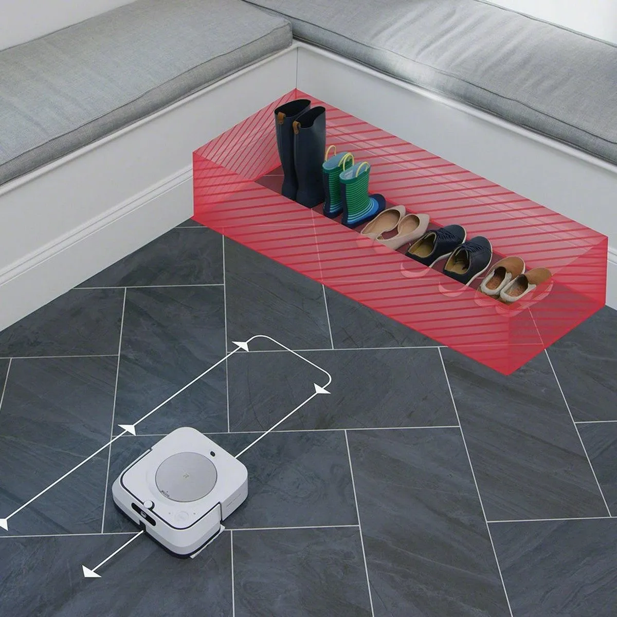 iRobot Braava jet m6 Wi-Fi 連接機器人拖把