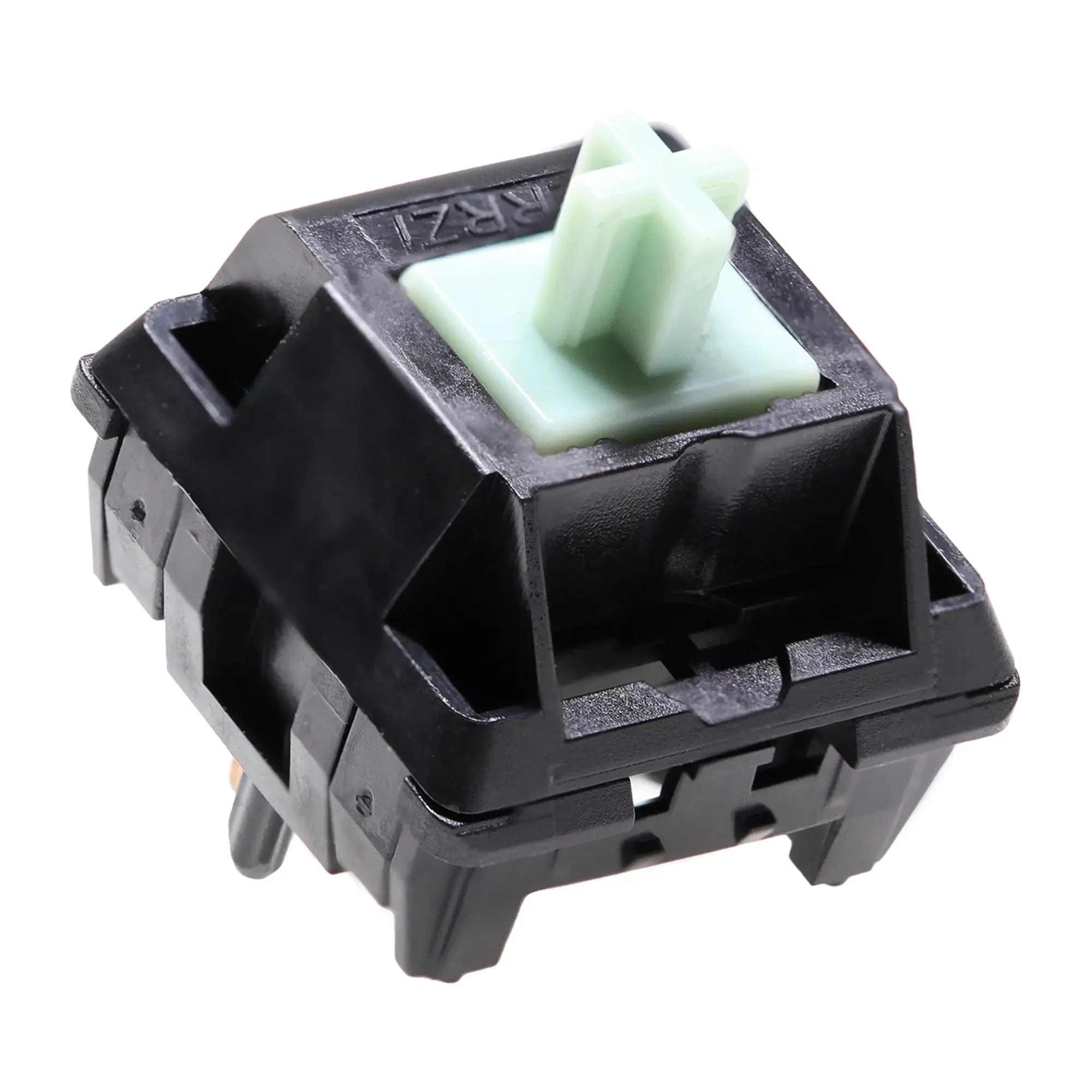 JERRZI XCJZ Lotus Stem Switch 60g RGB SMD Click Tactile Switches For Mechanical keyboard MX Stem 5pin Pre Lubed POM