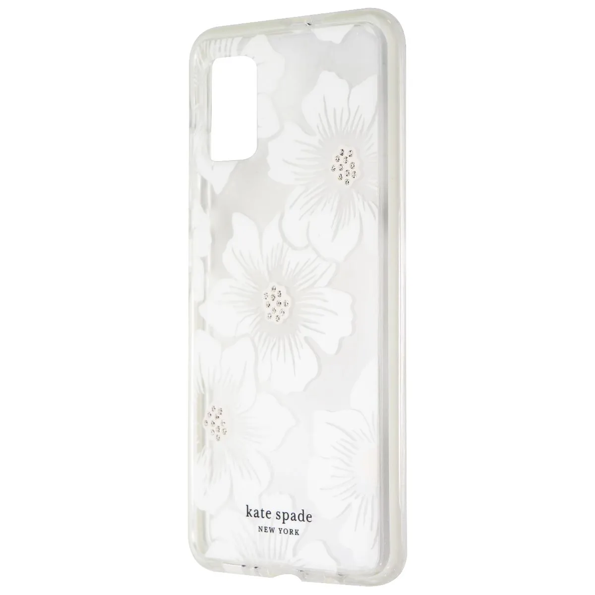 Kate Spade Hardshell Case for Samsung Galaxy A51 (Non 5G) - Clear/White Flowers