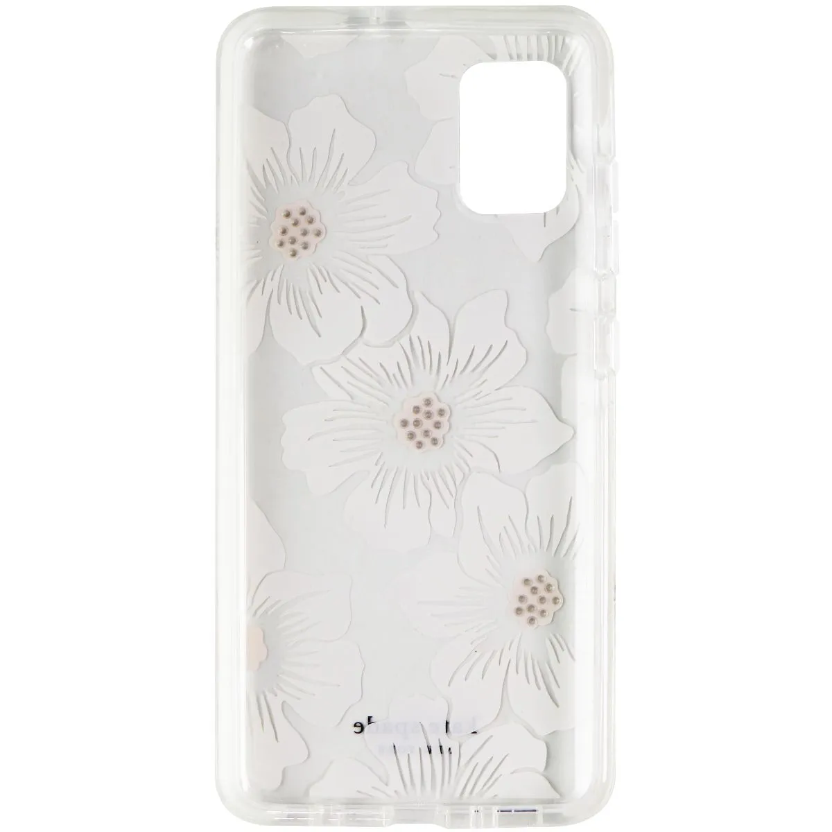 Kate Spade Hardshell Case for Samsung Galaxy A51 (Non 5G) - Clear/White Flowers