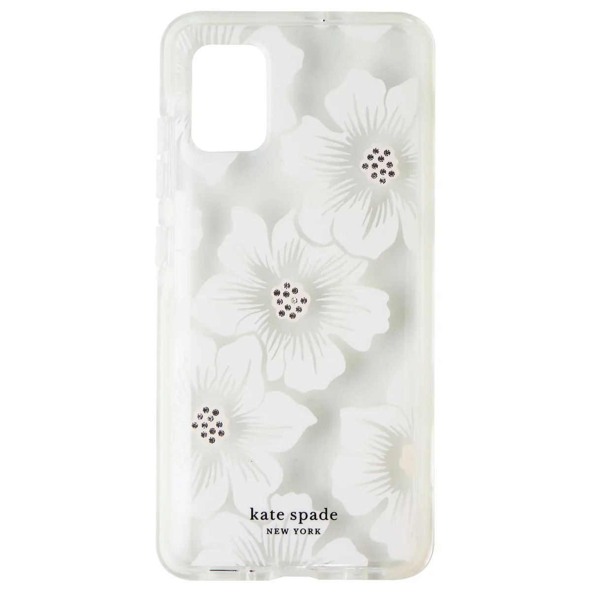 Kate Spade Hardshell Case for Samsung Galaxy A51 (Non 5G) - Clear/White Flowers