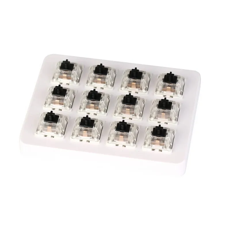 Keychron Black Gateron Switch With Holder Set 12Pcs/Set