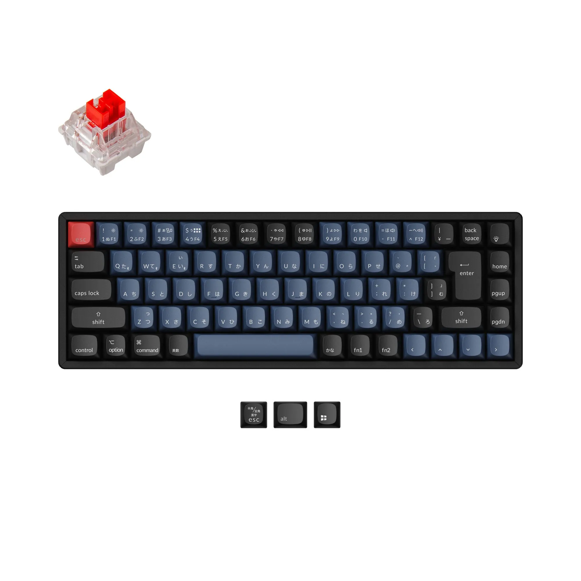 Keychron K6 Pro QMK/VIA Wireless Mechanical Keyboard (Japan JIS Layout)