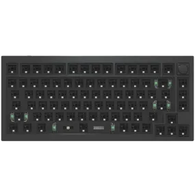 Keychron - Q1-B1 QMK Custom Mechanical Keyboard with Knob - Barebone (Carbon Black) Version 1