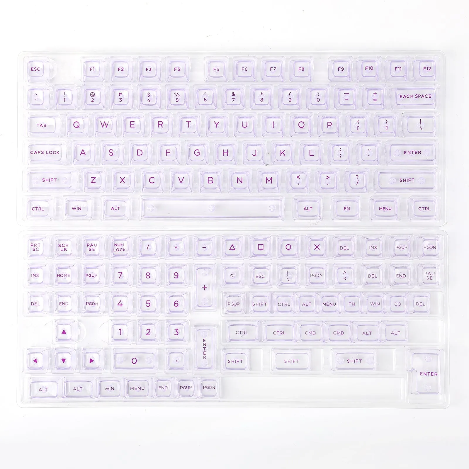 KiiBOOM Transparent PC Keycaps