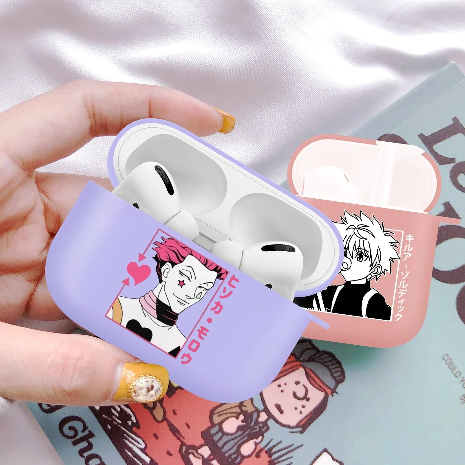 Killua, Hisoka Airpod Case Hunter X Hunter (Variants Available)