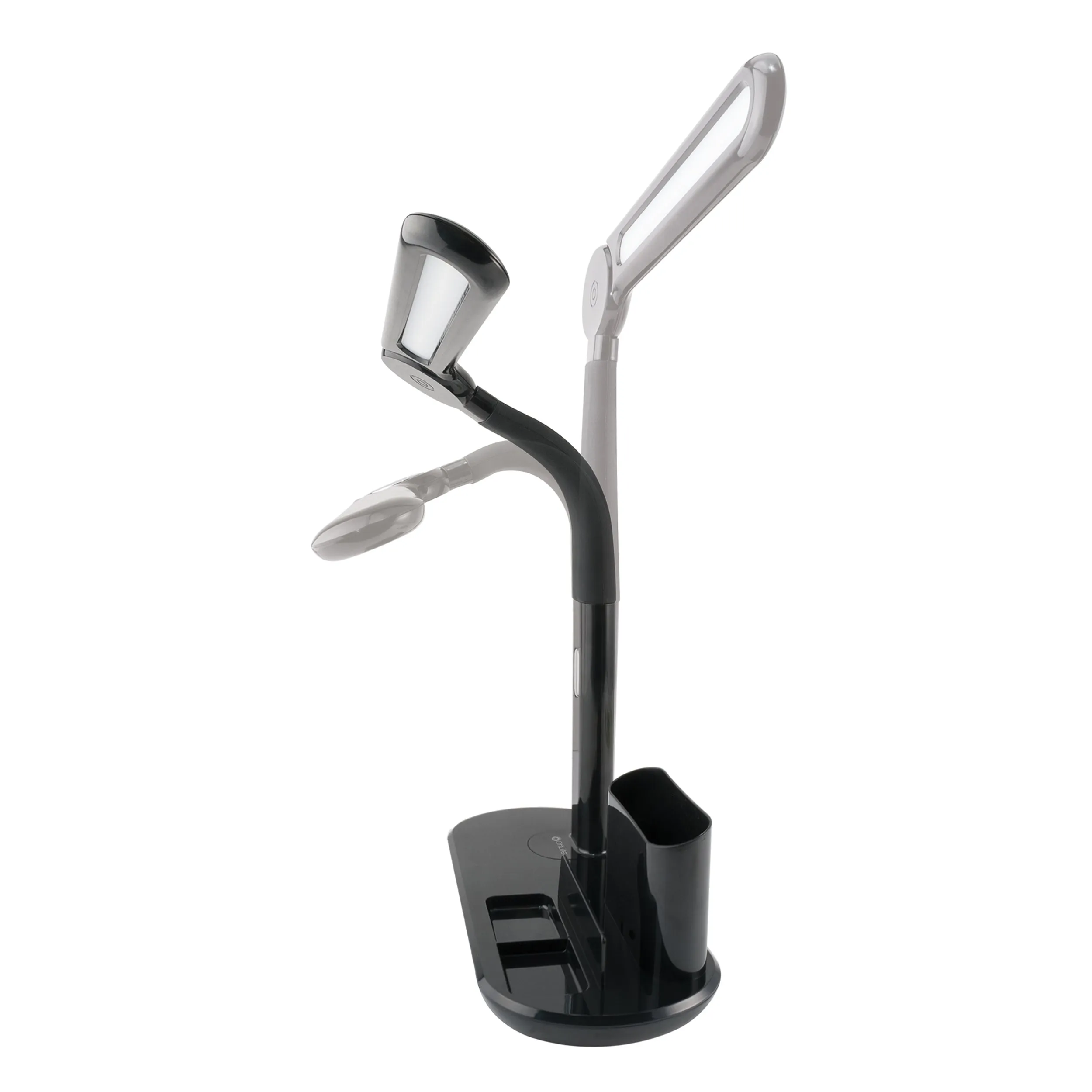 LED Pivoting Bankers Lamp with USB