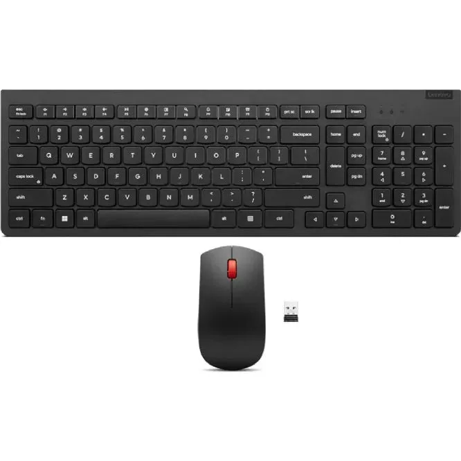 Lenovo Essential Wireless Keyboard & Mouse Gen 2 Low Profile Combo Set