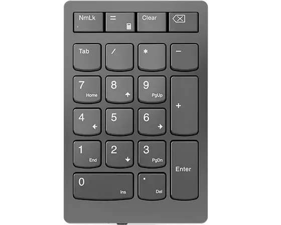 Lenovo Go Wireless Numeric Keypad, 21 Keys, 2.40 GHz, Scissor-switch Keys - 4Y41C33791