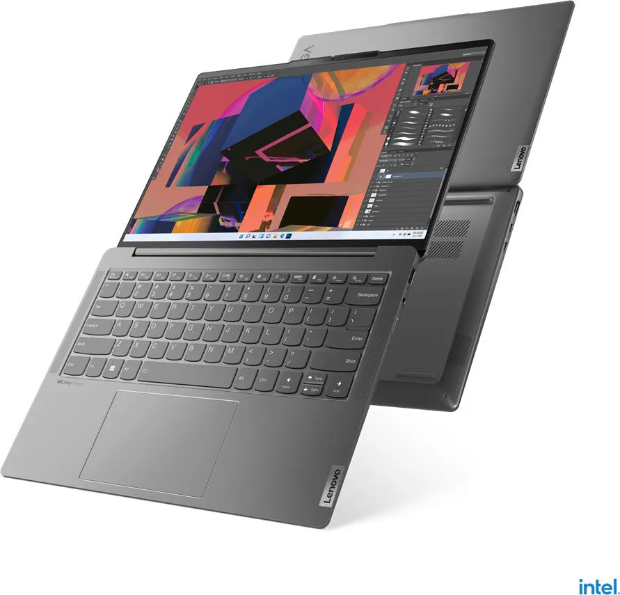 Lenovo Laptop Yoga Slim 6i -12th Generation Core i5 8GB DDR5 RAM 512GB SSD Backlit Keyboard 14" 2.2K Screen