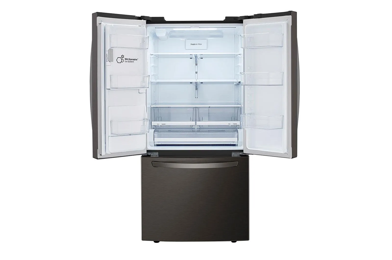 Lg 25 cu. ft. Smart Wi-Fi Enabled French Door Refrigerator