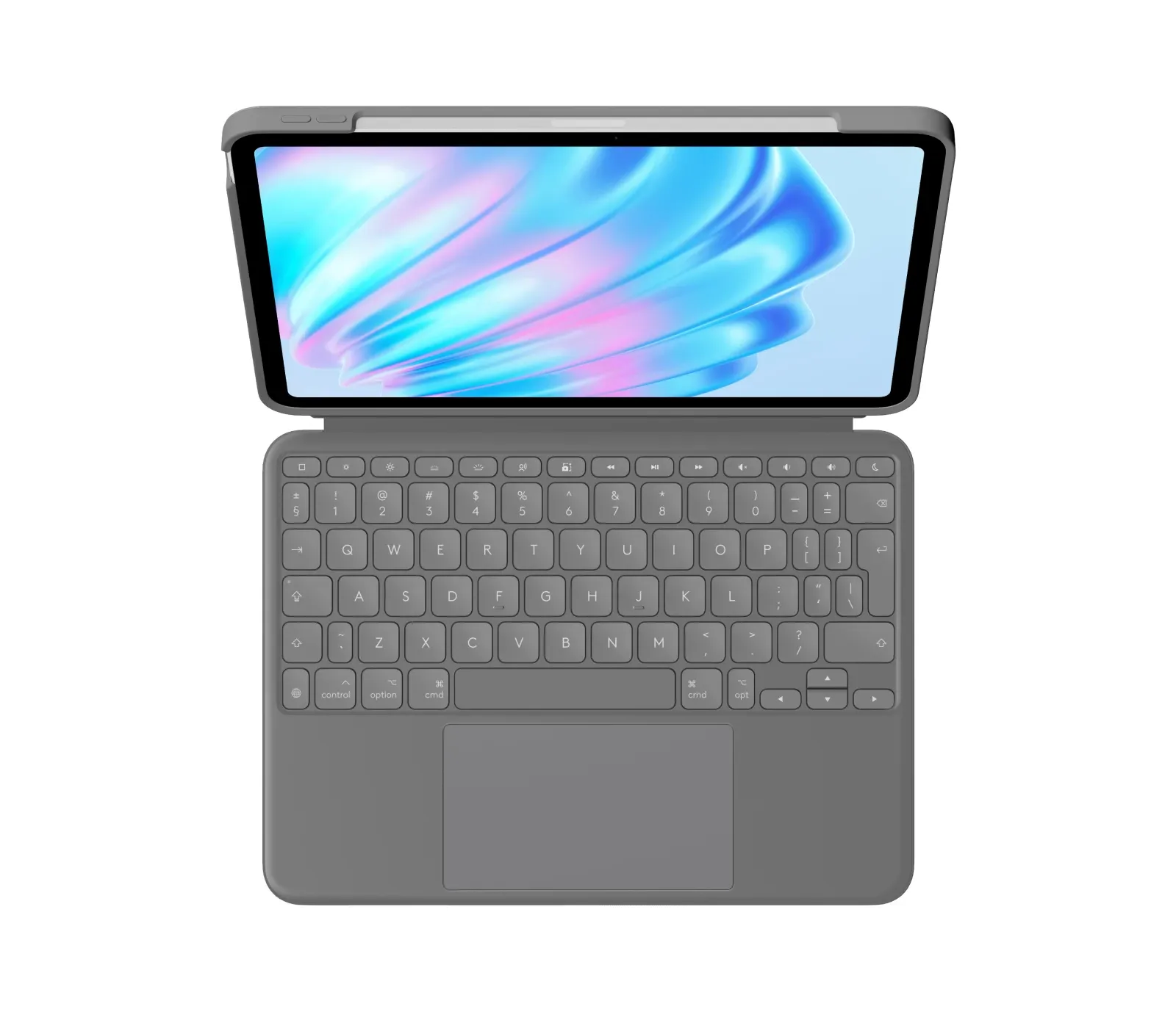 Logitech Combo Touch for iPad Air Backlit detachable keyboard case with trackpad for iPad Air (M2)