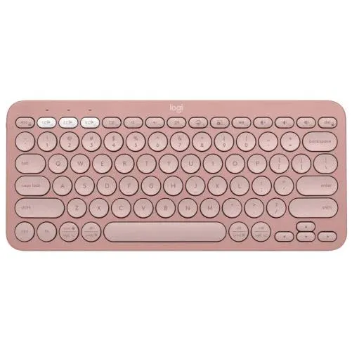 Logitech K380S Pebble Keys 2 Wireless Keyboard (Rose)