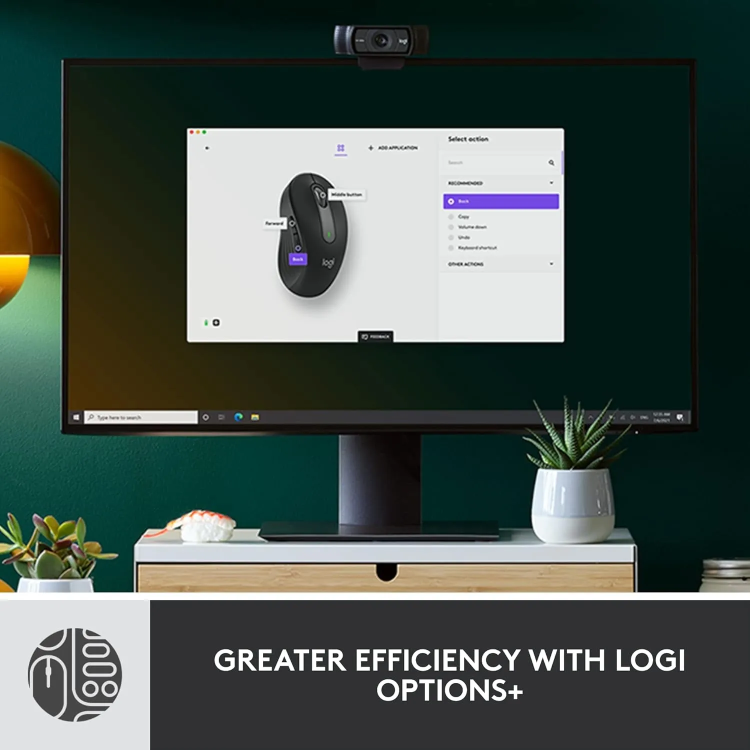 Logitech Signature MK650 Combo for Business, Wireless Mouse and Keyboard, Logi Bolt, Bluetooth, Smartwheel, Globally Certified, Windows/Mac/Chrome/Linux - Graphite