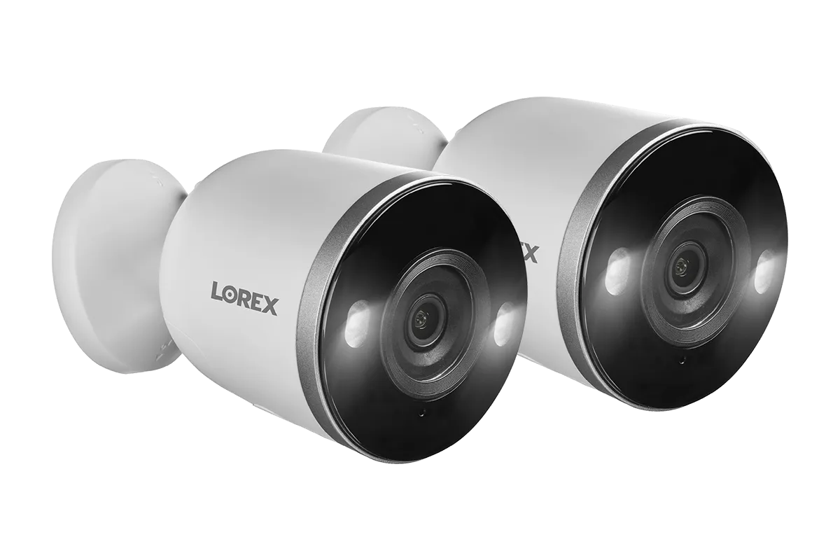 Lorex 2K Spotlight Indoor/Outdoor Wi-Fi Security Camera (2-pack, Cloud-Enabled)