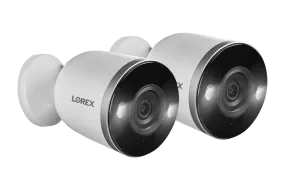 Lorex 2K Spotlight Indoor/Outdoor Wi-Fi Security Camera (2-pack, Cloud-Enabled)