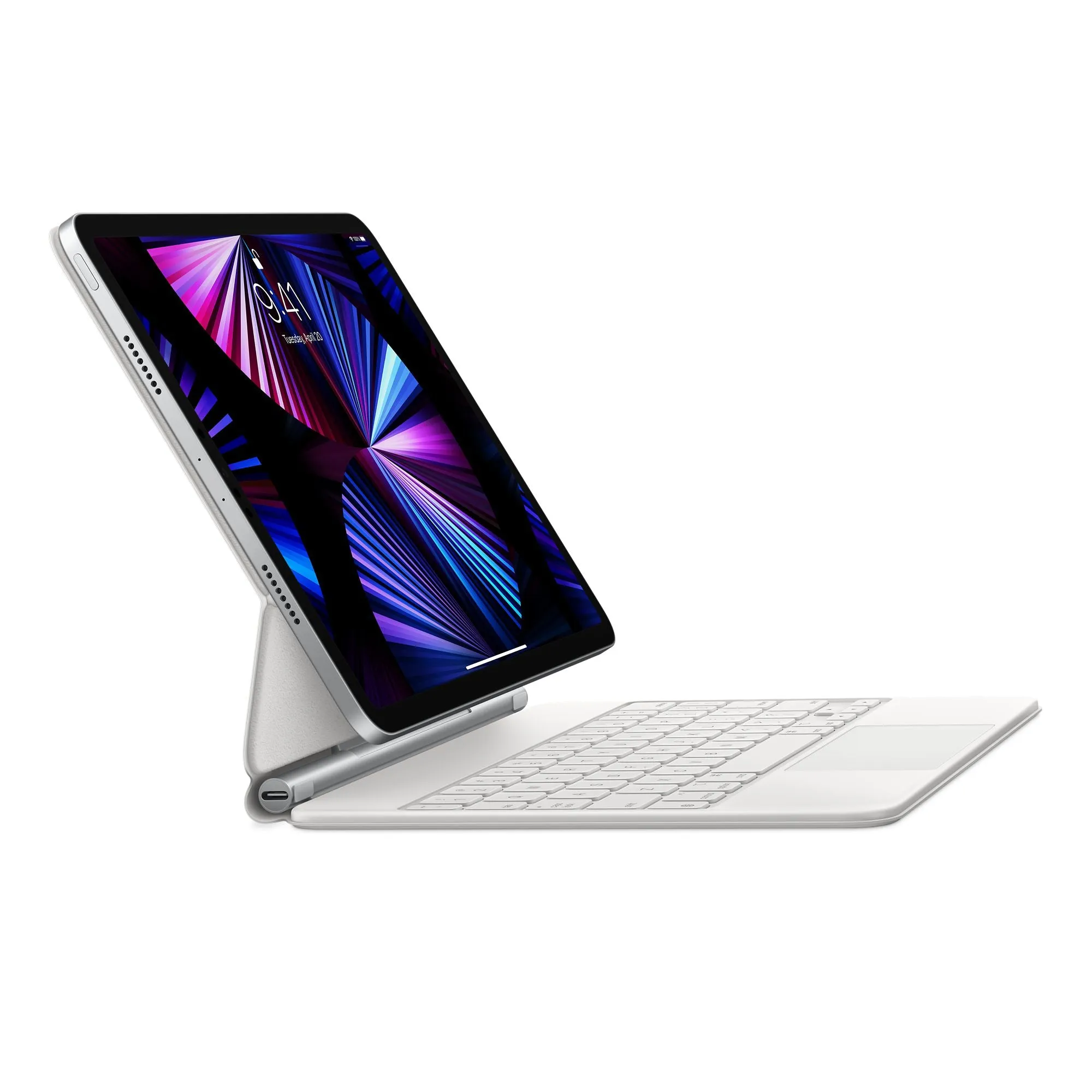 Magic Keyboard for iPad Pro 11-inch (3rd generation) and iPad Air (4th generation) —US English - White