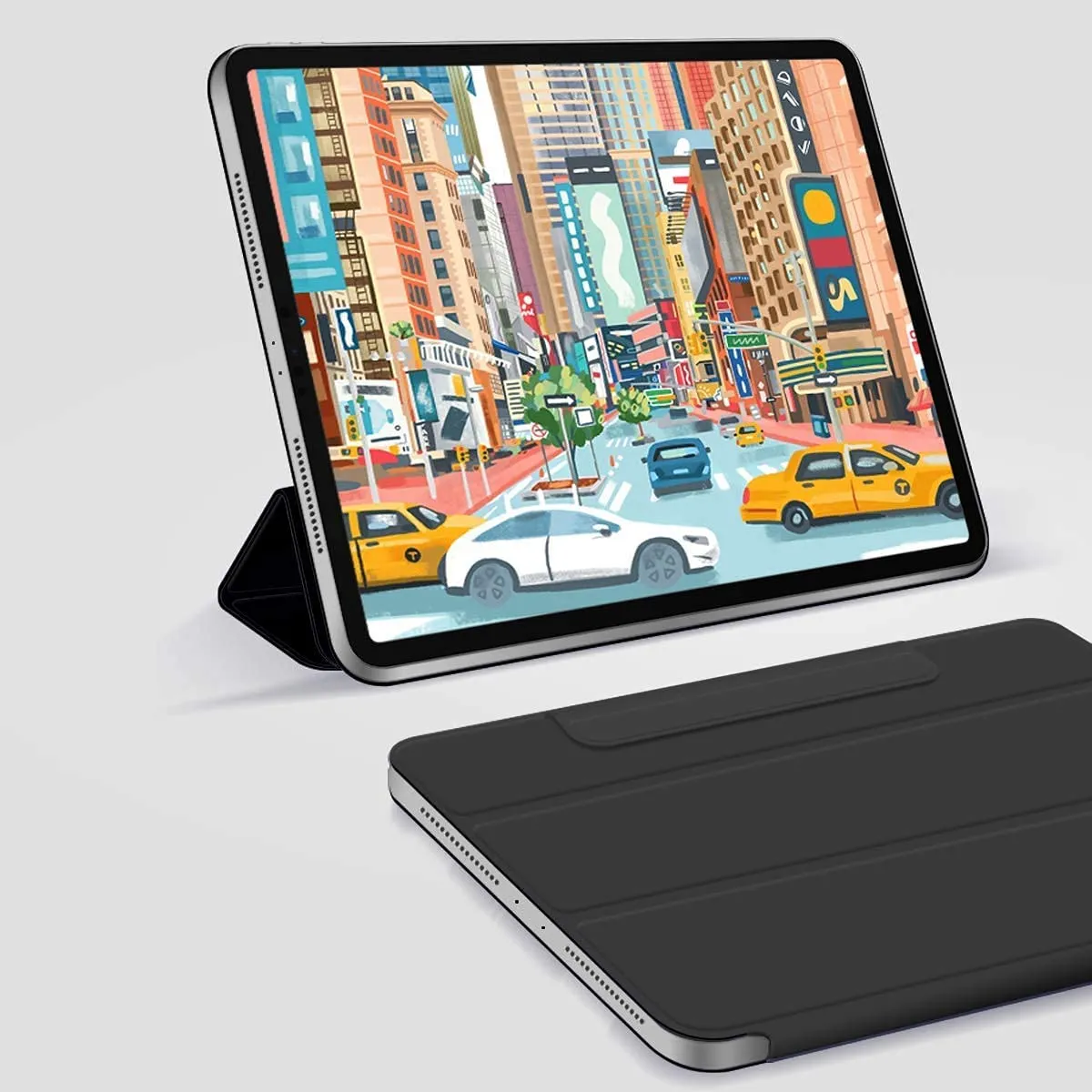 Magnetic Smart Cover for iPad Pro 11" M2 / M1, 4th Gen/ 3rd Gen & 2nd Gen