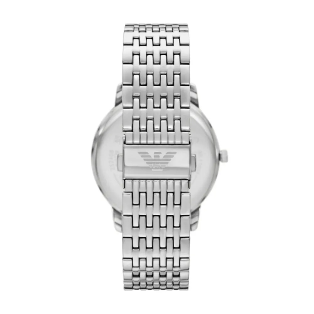 Men Silver 42mm Watch