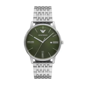 Men Silver 42mm Watch