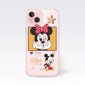 Mickey and Minnie- Minnie Clear Silicon Cover