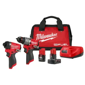 Milwaukee M12 Fuel 2-Tool Combo Kit