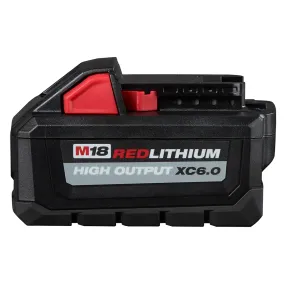 Milwaukee M18 Redlithium High Output Xc 6.0Ah Battery Pack