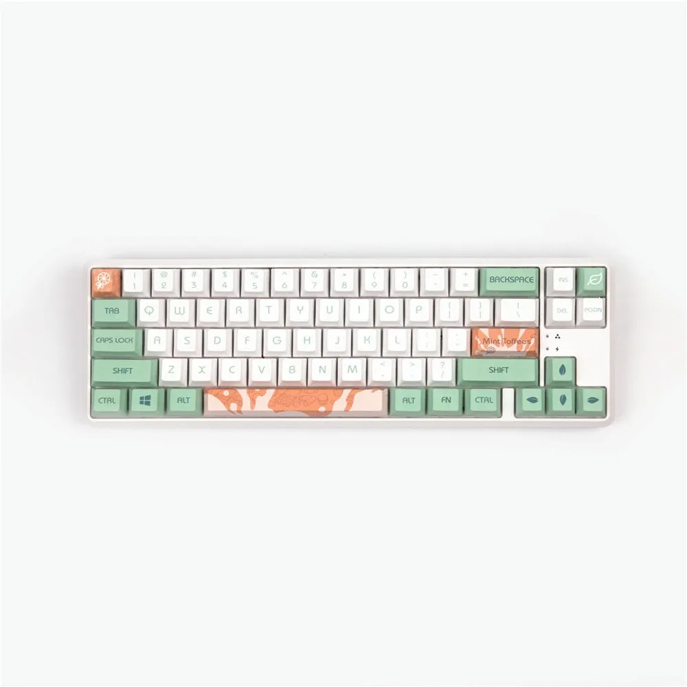 Mint Milk Pbt Keycaps