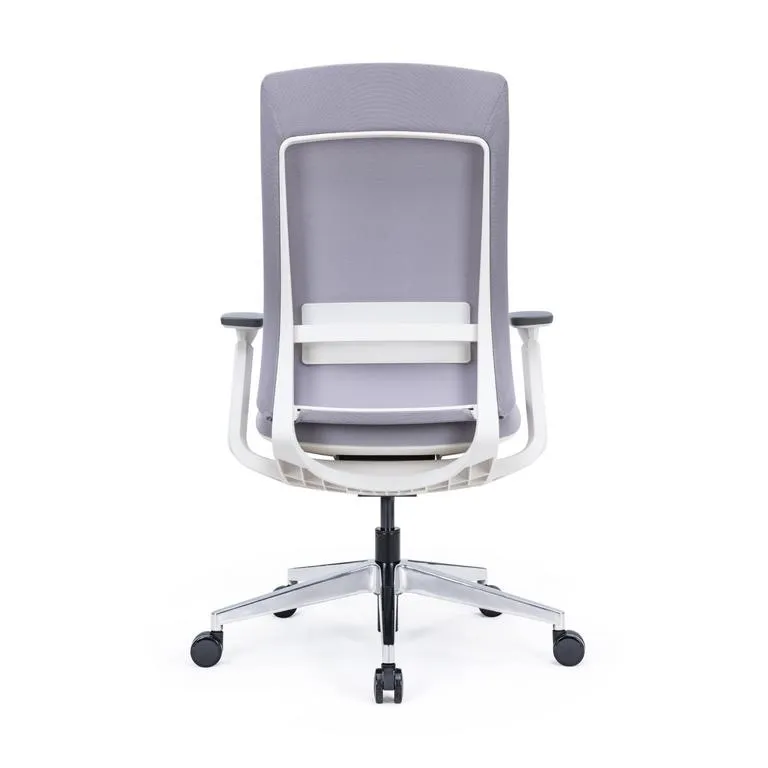 Modern Ergonomic Office Chair with High Density Soft Cushion for Long Use, Grey