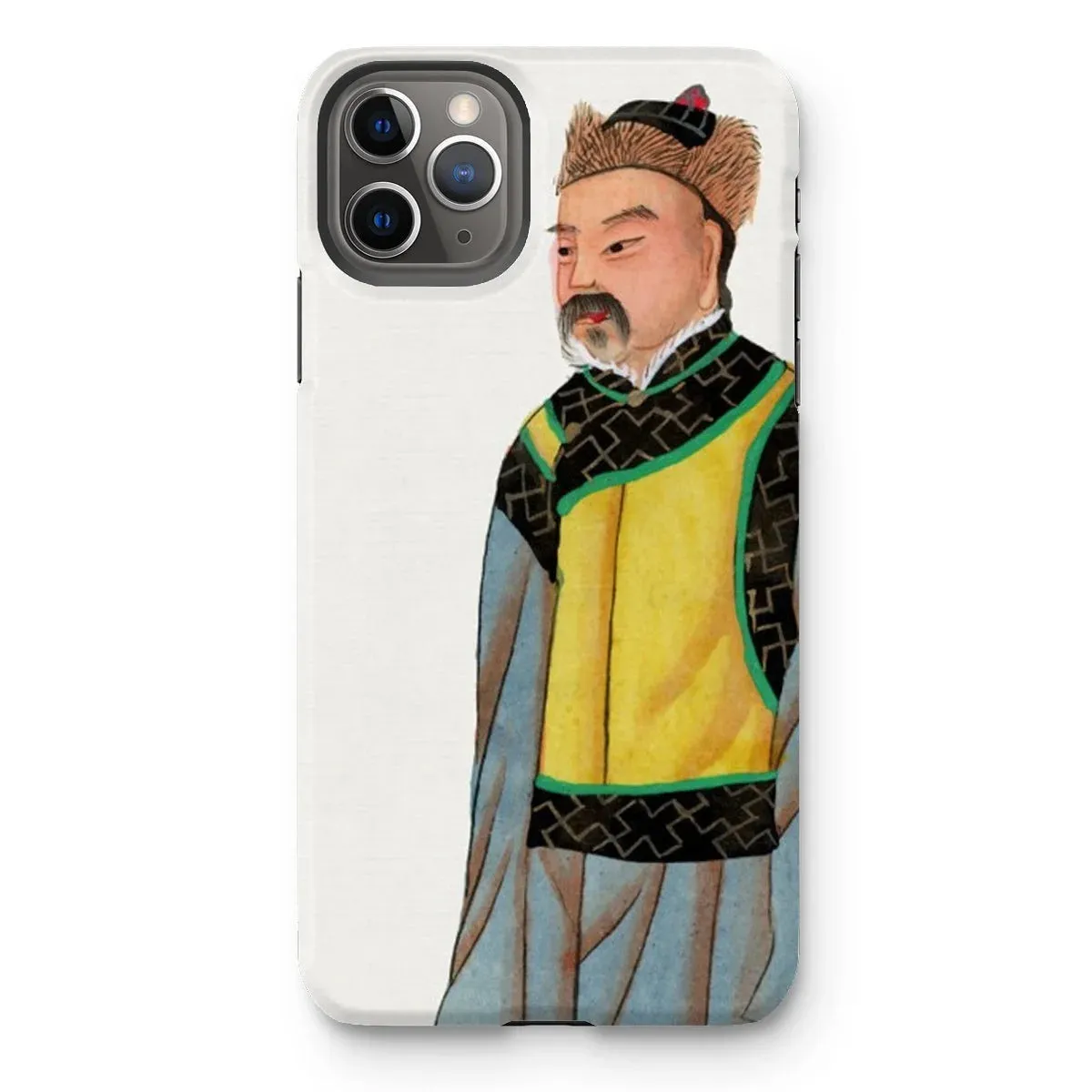 Mongolian Nobleman - Qing Dynasty Fashion iPhone Case