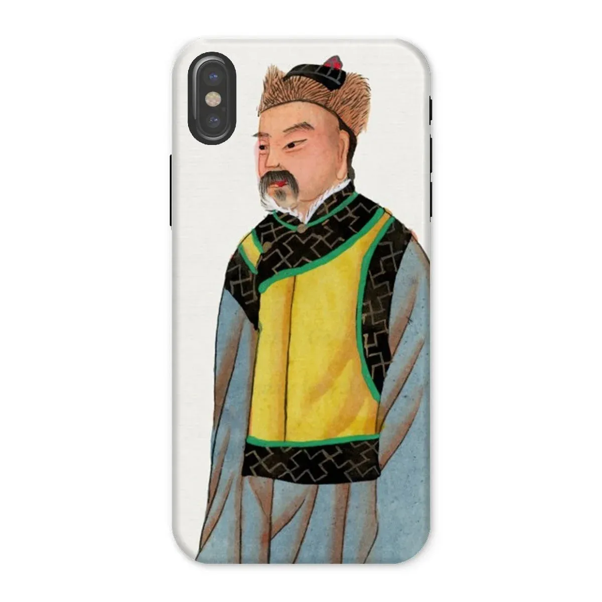 Mongolian Nobleman - Qing Dynasty Fashion iPhone Case