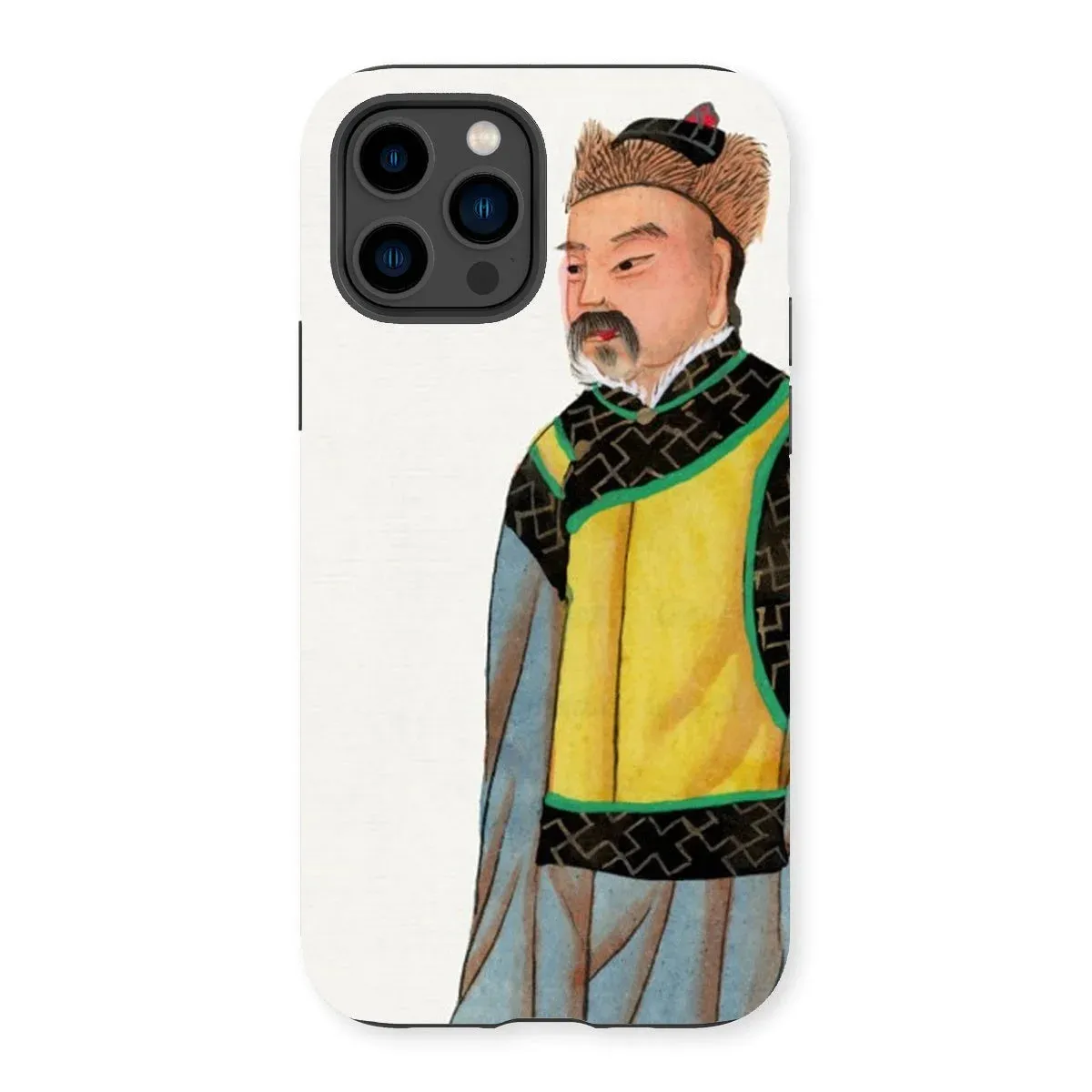 Mongolian Nobleman - Qing Dynasty Fashion iPhone Case