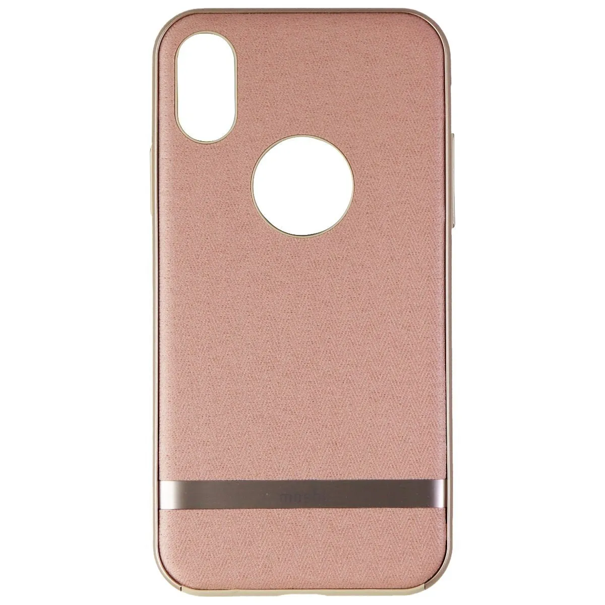 Moshi Vesta Textured Hardshell Protective Case for Apple iPhone X - Pink