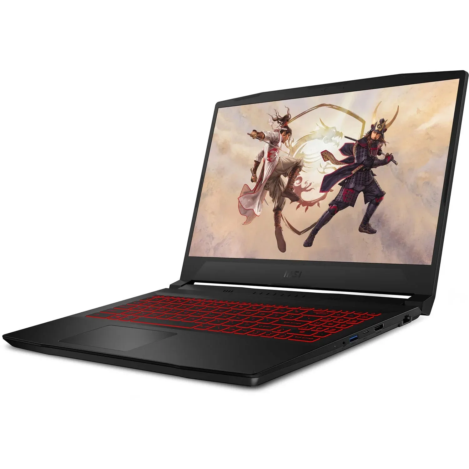 MSI Katana GF66-11UD Gaming Laptop i7-11800H, 16GB 512GB SSD, NVIDIA GeForce RTX 3050 Ti 4GB, 15.6 inch FHD 144Hz, Windows 10 Home Advanced – Black