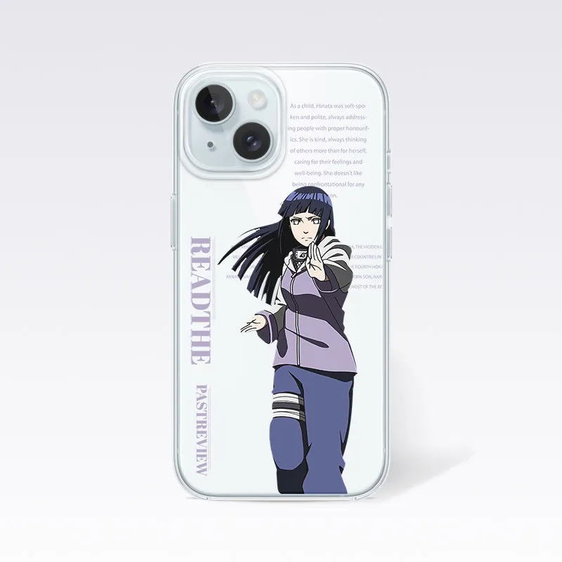 Naruto Hinata Anime Clear Silicon Cover