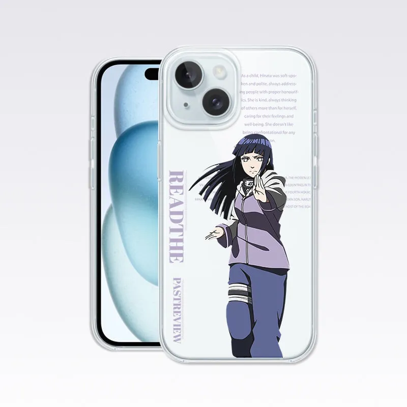 Naruto Hinata Anime Clear Silicon Cover