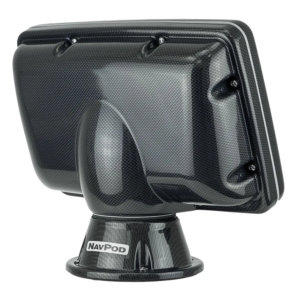 NavPod PP4401 PowerPod Pre-Cut f/Garmin GPSMAP? 7xx7, 7xx7xsv, 7x1/7x1xs & 70s/70dv - Carbon Black