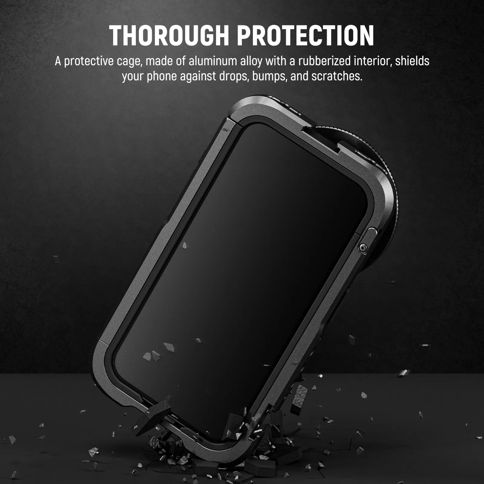 NEEWER PA023 Metal Cage For iPhone 15 Pro/ Pro Max