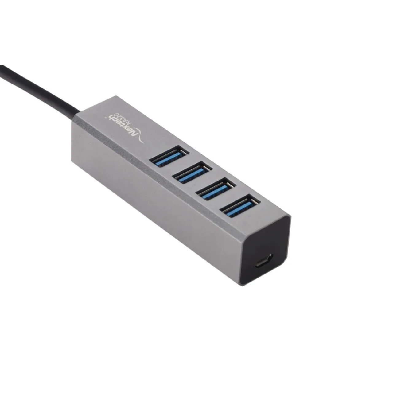 Nextech Usb C To 4 Port Usb 3.0 Hub With Micro Charging NA32C