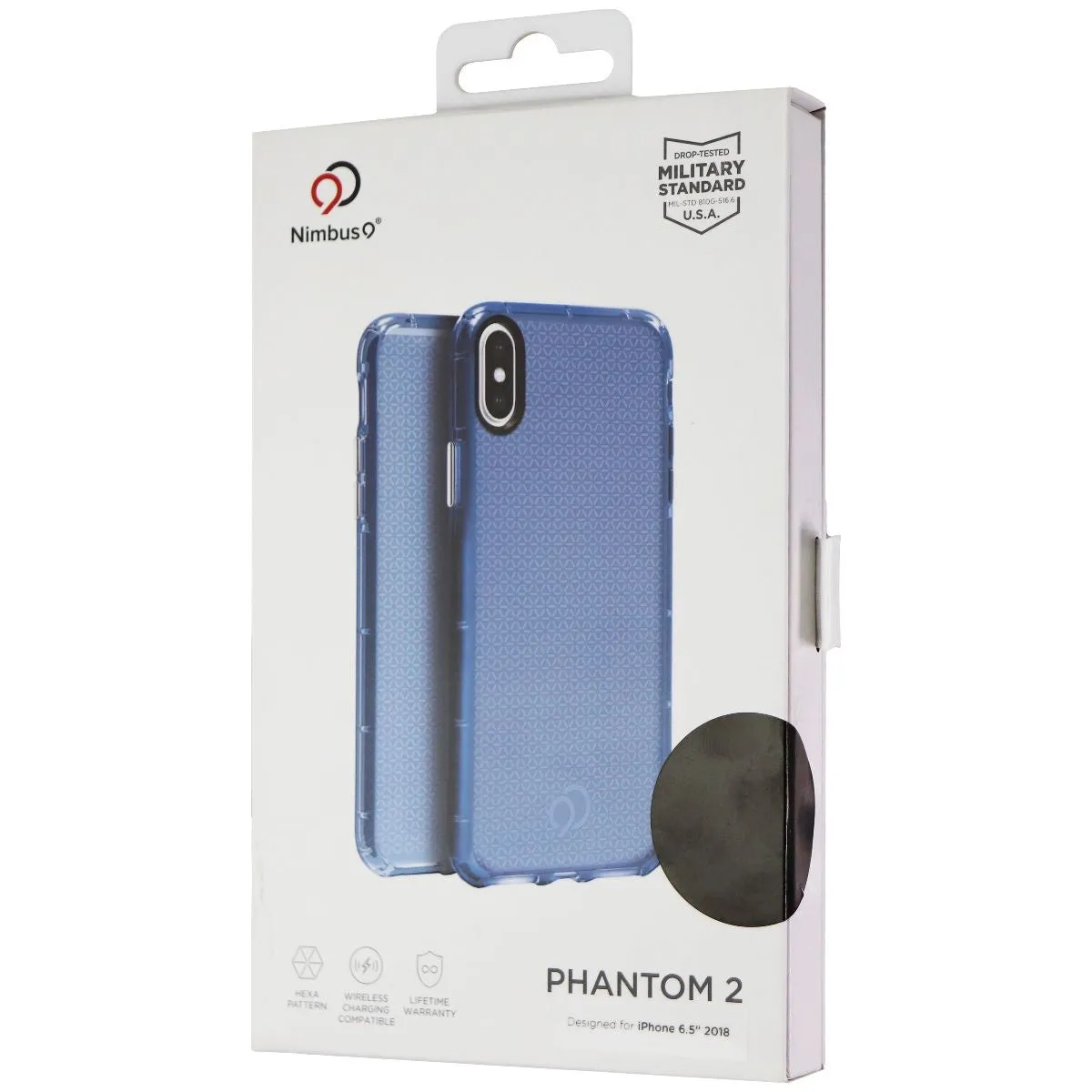 Nimbus9 Phantom 2 Case for Apple iPhone XS Max - Pacific Blue