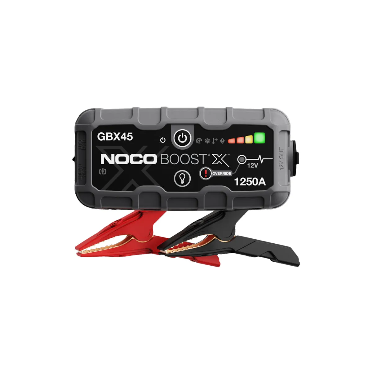 NOCO Boost X Jump Starter - Lithium-ion - 1250 Amp - 12V - 2 USB Ports