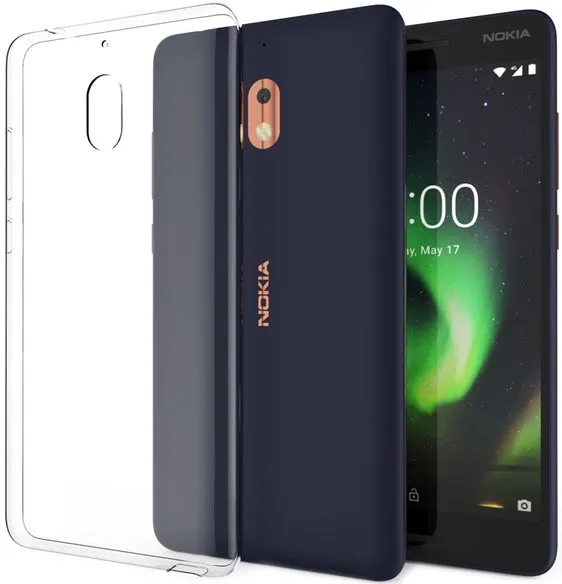 Nokia 2.1 Gel Case - Transparent Clear