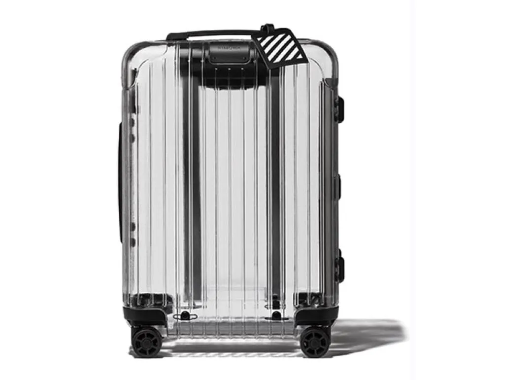 Off-White x Rimowa Transparent Carry-On Case Clear